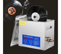 Pulitore ad ultrasuoni Macchina per la Pulizia dei Dischi ad ultrasuoni con stendino - Rimuove efficacemente Polvere e Sporco per Una Migliore qualità Audio
