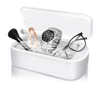 Pulitore ad ultrasuoni, macchina per la pulizia domestica portatile da 650 ml 48000 Hz, macchina per la pulizia dei gioielli per anelli, occhiali, pennelli per trucco