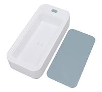 Pulitore Ad Ultrasuoni Ricarica USB Previene lo Scivolamento Occhiali Portatili Macchina per la Pulizia di Orologi per Gioielli Multifunzionale Leggero Efficiente Pulizia