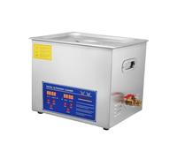 Pulitore Ad Ultrasuoni Timer Digitale 2L 3L 6L 10L 15L 22L 30L Vasca In Acciaio Inossidabile Macchina For La Pulizia Di Gioielli, Occhiali E Orologi Ampia Applicazione(10L)