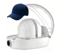 Pulitore automatico per cappelli con vapore, pulizia a vapore a 360° e asciugatrice per cappelli, rimozione degli odori e ripristino della forma per cappellini da baseball, cappelli a tesa larga