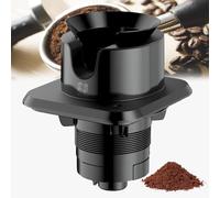Pulitore Automatico per Fondi di caffè, Senza Tocco, detergente per Macchina per caffè Espresso per Manico da 58 mm, smaltimento Automatico dei Fondi di caffè, con 3 spazzole,Desktopuse
