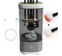 Pulitore automatico per pennelli da trucco - Macchina rotante per la pulizia dei pennelli, strumento multiuso per il trucco | con asciugatura UV efficiente risparmio energetico per pennelli e