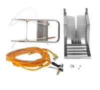 Pulitore automatico per scarpe da pioggia Pulitore per stivali Macchina per la pulizia degli stivali in acciaio inossidabile per bestiame Fattoria Giardino Uso esterno Materiale