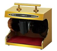 Pulitore automatico per scarpe e lucidatrice - Sistema a doppia spazzola per una pulizia senza sforzo e funzionamento silenzioso, ideale per uso domestico e ufficio