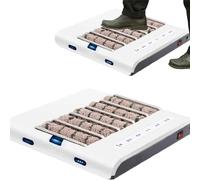 Pulitore automatico per scarpe, multifunzione, elettrico, per la rimozione della polvere, per hotel e uso commerciale