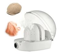 Pulitore Automatico Vapore e Secco Steamer Cappello e Rimodellatore | Cappelli e Parrucche Pulizia a Vapore a 360° per Cappellini Baseball Secchiello e Snapback