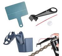 Pulitore catena per moto da cross - 4 pezzi Park Chain Cleaner Tool | Spruzzatore di olio per moto, strumento di lavaggio portatile efficace applicatore lubrificante per officina esterna manutenzione