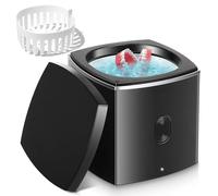 Pulitore dentale ad ultrasuoni; UltraSonic Retainer Cleaner Machine per protesi, allineatori, orecchini, vassoio sbiancante, 200 ml portatile paradenti Cleaner, Invisalign, detergente professionale