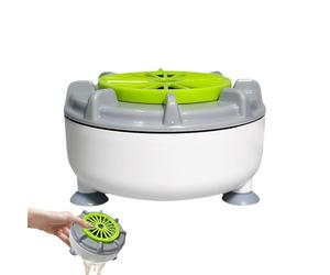 Pulitore di frutta - centrifuga automatica per il lavaggio degli alimenti,USB ricaricabile portatile per cucina casa ristorante preparazione pasto picnic