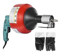 Pulitore di scarico elettrico portatile 20-65 mm Sbloccatubi manuale Lavello da cucina Wc Fogna Draga Pulizia Zoccoli Macchina 8M