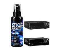 Pulitore dischi DVD Spray detergente 100 ml per macchie e olio per con | Quita Rayaduras DVD Para Cine en el Hogar, Oficina, Automóvil, Estudio, Taller y Uso Diario