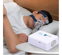 Pulitore e disinfettante Cpap, Mini Macchina per la Pulizia CPAP Portatile Ventilatore a ozono Sterilizzatore Tubi dell'Aria puliti per Macchina Cpap, Tubo, Maschera