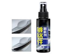 Pulitore E Lucidante Per Parti Cromate | Lucido Auto Multiuso 100ml | Accessori Per Detailing Veicoli Pneumatici Fari Cerchi In Lega Restauro