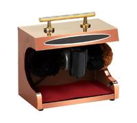 Pulitore elettrico automatico per scarpe a induzione, lucidatrice per uso commerciale, soluzione di pulizia completa per hotel e ingressi (B)