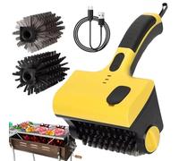 Pulitore Elettrico Barbecue, Spazzola per Pulizia di Barbecue Elettrici Senza Fili, Spazzole Automatiche per Ricaricabili Senza Fili for Esterni, Bagno e Cucina