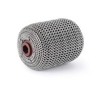 Pulitore elettrico for barbecue senza setole - Spazzola for barbecue senza fili senza setole con luce LED - Attrezzo for barbecue ricaricabile con rullo in acciaio inox a 350 giri/min