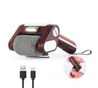 Pulitore elettrico per barbecue, 4000 mAh, spazzola elettrica ricaricabile, senza spazzole con rullo rotante da 350 giri/min, spazzola per barbecue in acciaio inox 304, senza setole per griglia