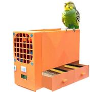 Pulitore elettrico per cereali con indicatori digitali e design a doppio cassetto per miglio e altri cereali