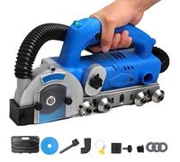 Pulitore elettrico per malta, portatile, auto-aspiratore, macchina per cuciture delle piastrelle, strumento multifunzionale da 1200 W per ristrutturazione e costruzione di case