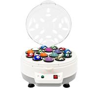 Pulitore Elettrico per Palle da Biliardo da 180 W - Lucidatore Automatico per 16 Palle da Biliardo, Ideale per Snooker E Pool - Macchina per La Pulizia E La Lucidatura Rapida Ed Efficiente