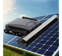 Pulitore Elettrico Per Pannelli Solari - Pulizia Con Telecomando,Larghezza Di Pulizia: 130 cm,Kit Robot Per La Pulizia Di Pannelli Fotovoltaici Ad Acqua Cingolato,Con Batteria Da 45 Ah