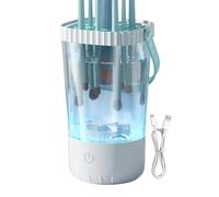 Pulitore elettrico per pennelli da trucco, ricaricabile tramite USB, strumento automatico per la pulizia dei pennelli | Dispositivo professionale per la pulizia dei pennelli | Regalo per donne