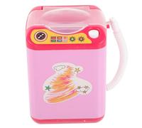 Pulitore Elettrico per Pennelli Make Up Rosa, Compatto in Plastica | Pulire Pennelli e Spugne, Migliora L'applicazione, Prolunga la Vita degli Accessori, Due Aaa Escluse