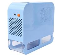 Pulitore Elettrico per Semi di Uccelli, Sgusciatrice per Uccelli con 5 Velocità, Vagliatore Elettrico con Soffio e Rete, Pulitore per Semi per un'Efficiente Pulizia del Mangime, Ricaricabile Tipo C(A)