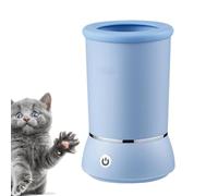 Pulitore elettrico per zampe di animali domestici, ricaricabile USB, pulitore per zampe di animali domestici, pulitore elettrico regolabile a 360°, 17,2 x 10,5 cm