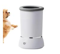 Pulitore elettrico per zampe di animali domestici, ricaricabile USB, pulitore per zampe di animali domestici, pulitore elettrico regolabile a 360°, 17,2 x 10,5 cm