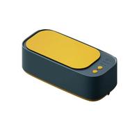 Pulitore For Occhiali Ad Ultrasuoni Portatile Ad Alta Frequenza Con Vibrazione Elettrica A 3 Stadi, Pulitore For Orologi E Gioielli, Multifunzionale Ampia Applicazione(Green)