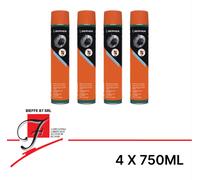 PULITORE FRENI BERNER KIT 4 PEZZI DA 750ML - SUPERSGRASSANTE FRENI - SPRAY 360°