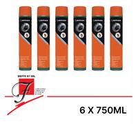 PULITORE FRENI BERNER KIT 6 PEZZI DA 750ML - SUPERSGRASSANTE FRENI - SPRAY 360°