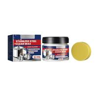 Pulitore Gel Forte Pasta per la Pulizia dell'Acciaio Inossidabile, Efficace sgrassatore e detergente antimacchia per Utensili da Cucina e pentole Candeggina Profumata