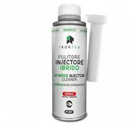 Pulitore Iniettore Ibrido Benzina 300 mL - IRONTEK | IT327 | HEV e PHEV | Pulizia Completa Iniezione e Sospensioni | Riduce il Consumo e le Emissioni | Ultra Concentrato | Migliora l'Avviamento