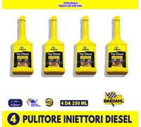 Pulitore Iniettori Bardahl Diesel 4 Additivo Top Pulizia Gasolio Auto Motore ml