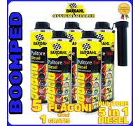 PULITORE INIETTORI BARDHAL VALVOLE MOTORE DIESEL AUTO CAMPER 5x500ml 05BD33