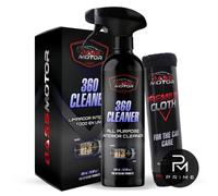 Pulitore Interni Auto Bass Motor 360 Cleaner APC 500 ml con Panno Microfibra