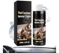 Pulitore Interni Auto | Lucidante e Ravvivante Multiuso | 100 ml Detergente per Macchie su Sedili e Interni Auto | per Camion Veicolo Berlina Pickup SUV Rivestimenti Sedili Parabrezza Finestrini Porte