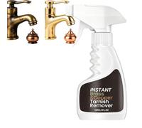 Pulitore istantaneo per ottone e rame, rimuovi ossidazione spray (1Pcs) | Aiuta a rimuovere ossidazione e sporco superficiale da ferramenta, pentole, padelle, maniglie delle porte e accessori