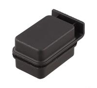 Pulitore magnetico per acquari di piccole dimensioni, costruito per vetri da 3 mm e 5 mm, doppia configurazione della spazzola per una pulizia efficiente (nero)