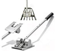 Pulitore Manuale Di Lamelle, Rimuovi Scorie Per Banchi Laser E Plasma | Strumento Per La Pulizia Delle Griglie,Corpo In Acciaio Al Carbonio Con Leva,Tra I Supporti E Scorie Larghe Fino