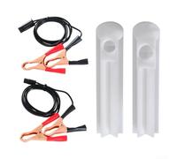 Pulitore manuale per iniettori con clip a coccodrillo e ugello spray per veicoli