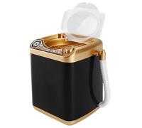 Pulitore, mini macchina automatica per la pulizia della spugna da trucco 4 x 3 x 3 - Funziona a batteria per spugne da trucco, piumini da cipria