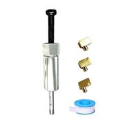 Pulitore nippli ingrassatori Set Disostruttore Ugelli Lubrificante | Con Adattatori a Gomito 90° 6/8/10 mm e Pulitore Ugelli Iniettore Grasso Per Trattore Camion Spazi Stretti Difficili Da
