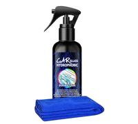 Pulitore Pellicola Vetri Auto - Spray Rimuovi Pellicola Parabrezza Auto 100ml,Lucidante Automobilistico per Moto Camion Gomme Mobili Garage Interni ed Esterni e Altri Veicoli