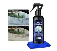 Pulitore Pellicola Vetri Auto | Spray Rivestimento Parabrezza 100ml,Accessorio Pulizia per Auto Moto Pneumatici Fanali Parabrezza