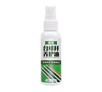 Pulitore per albero per piscine - Pulitore per albero da 125 ml, lucidatrice per cue da biliardo, olio per piscina anti incrinatura, albero per piscina più morbido e condizionatore, kit di