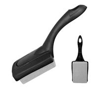 Pulitore per barbecue, strumento di lavaggio portatile, design a tripla setole a spirale, pulizia antigraffio di grado commerciale, potente rimozione dello sporco della griglia, kit di forniture per